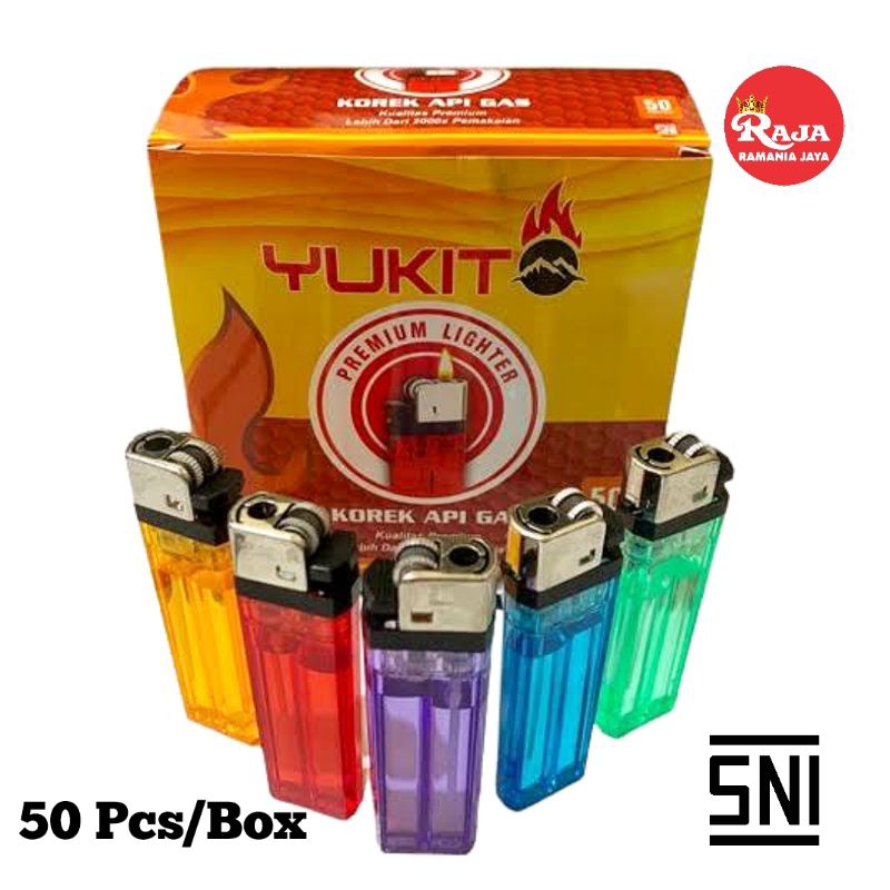 Jual Korek Api Gas Berkualitas Yukito SNI | Shopee Indonesia