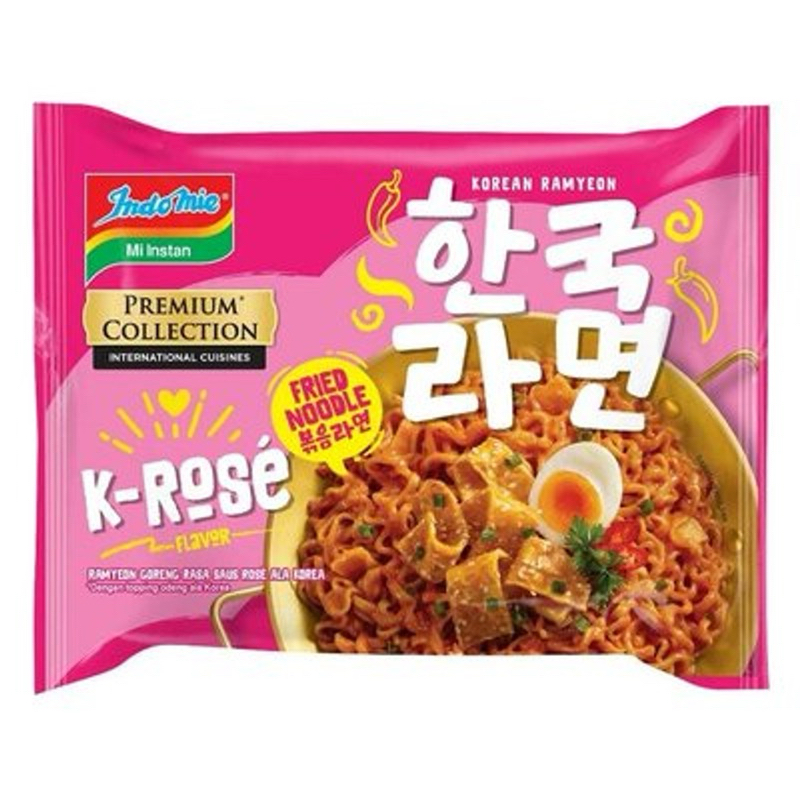 Jual indomie premium collection korean ramyeon k-rose fiery chicken ...