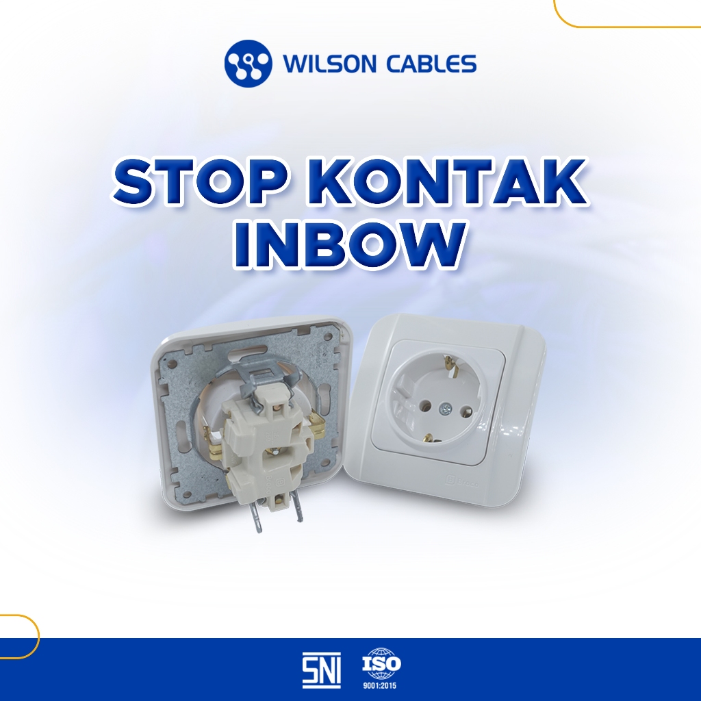 Jual Stop Kontak Inbow Tanam (Broco) - Socket Inbow Galleo White ...