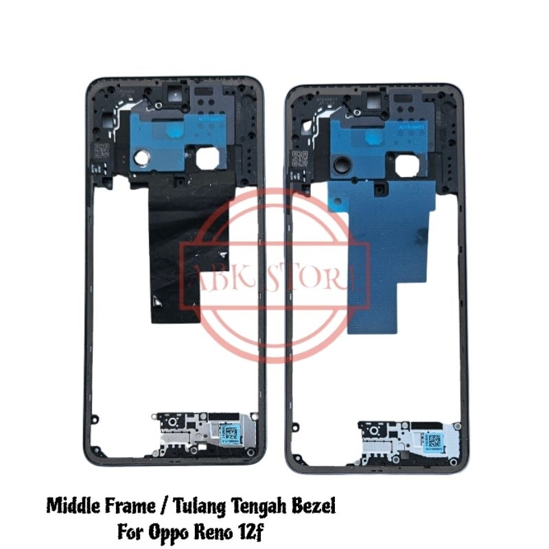 Jual Middle Frame - Tulang Tengah Bezel - Bezzel Oppo Reno 12f Rangka ...