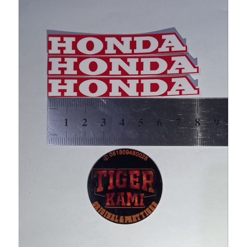 Jual Sticker HONDA stiker polet striping list cover body covertail ...