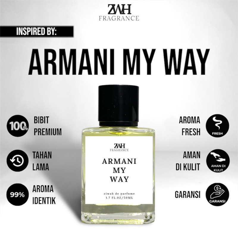 fragrance armani my way 50 ml