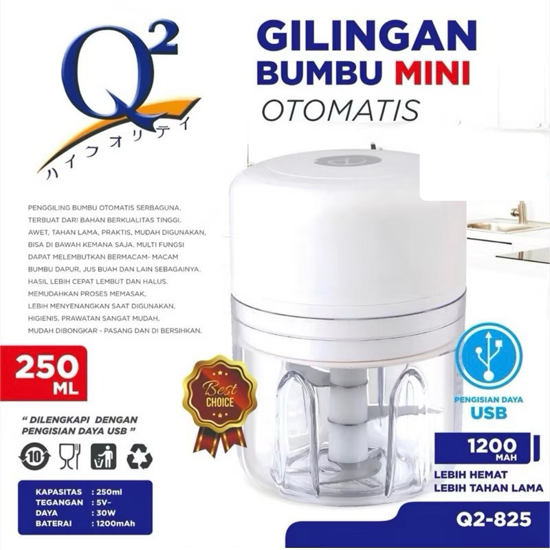 Jual CHOPPER Blender Bumbu Dapur Blender Kapsul Blender Portable GSF ...