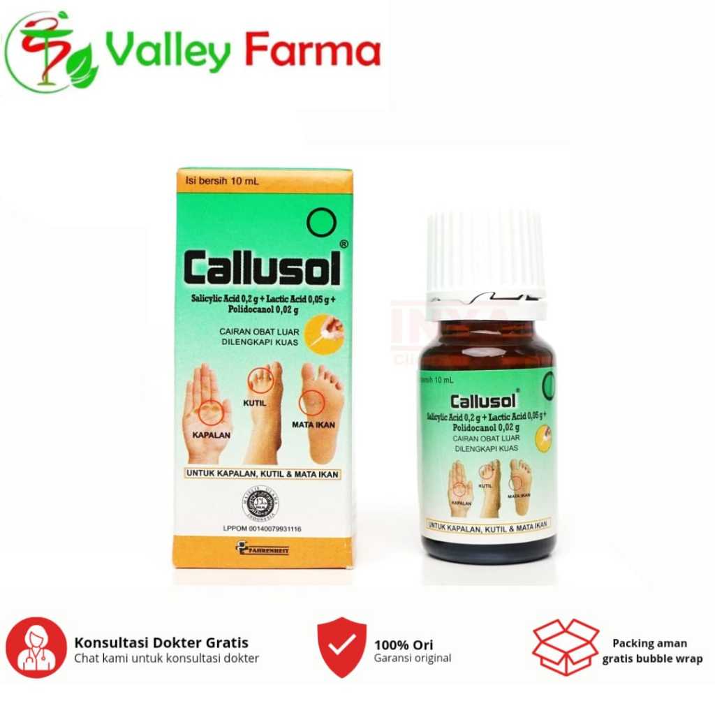 Jual Callusol Obat Terlengkap & Harga Terbaru Juli 2026 | Shopee Indonesia