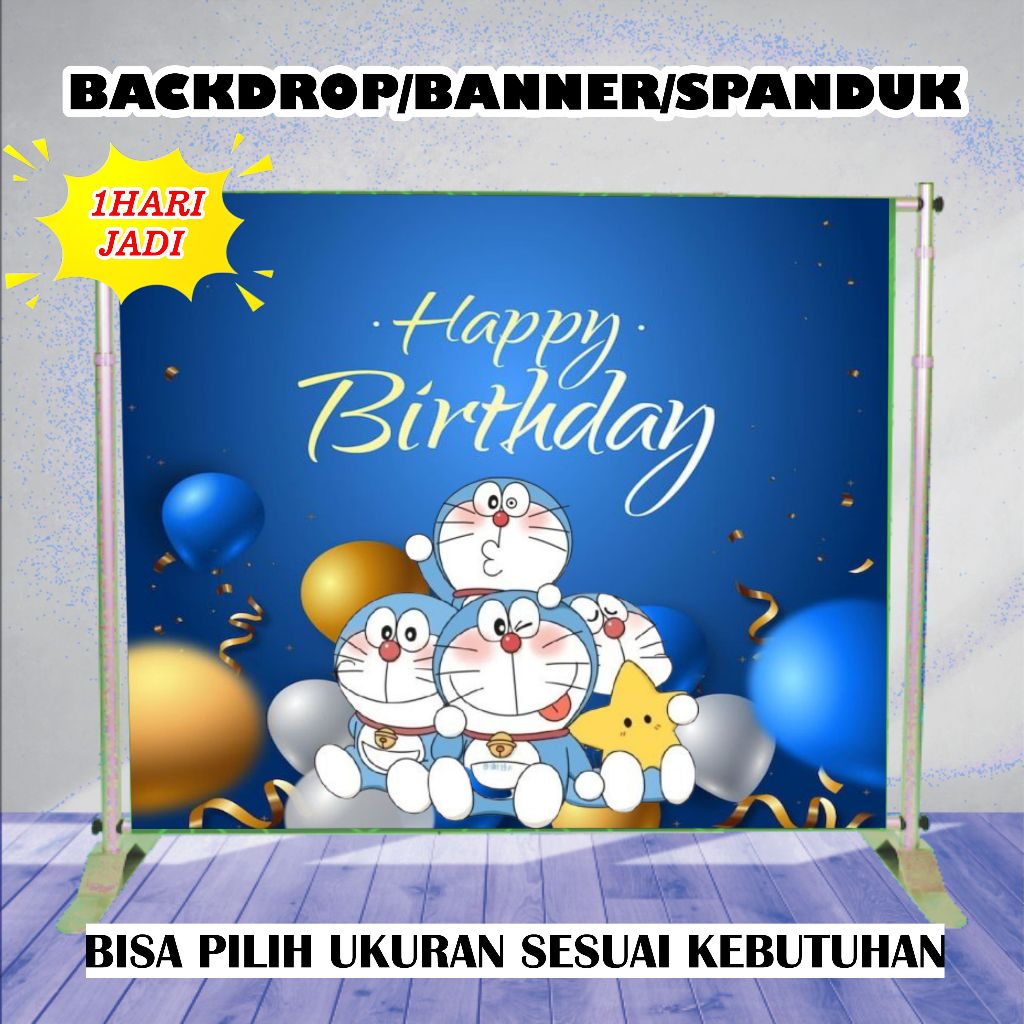 Jual BANNER / SPANDUK / BACKDROP / BANNER ULANG TAHUN / Spanduk jualan ...