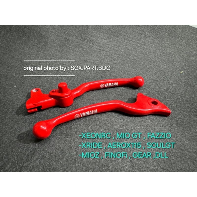 Jual HANDLE REM RED GLOSSY FAZZIO MIOJ XRIDE GEAR125 SOUL GT FINO FI ...