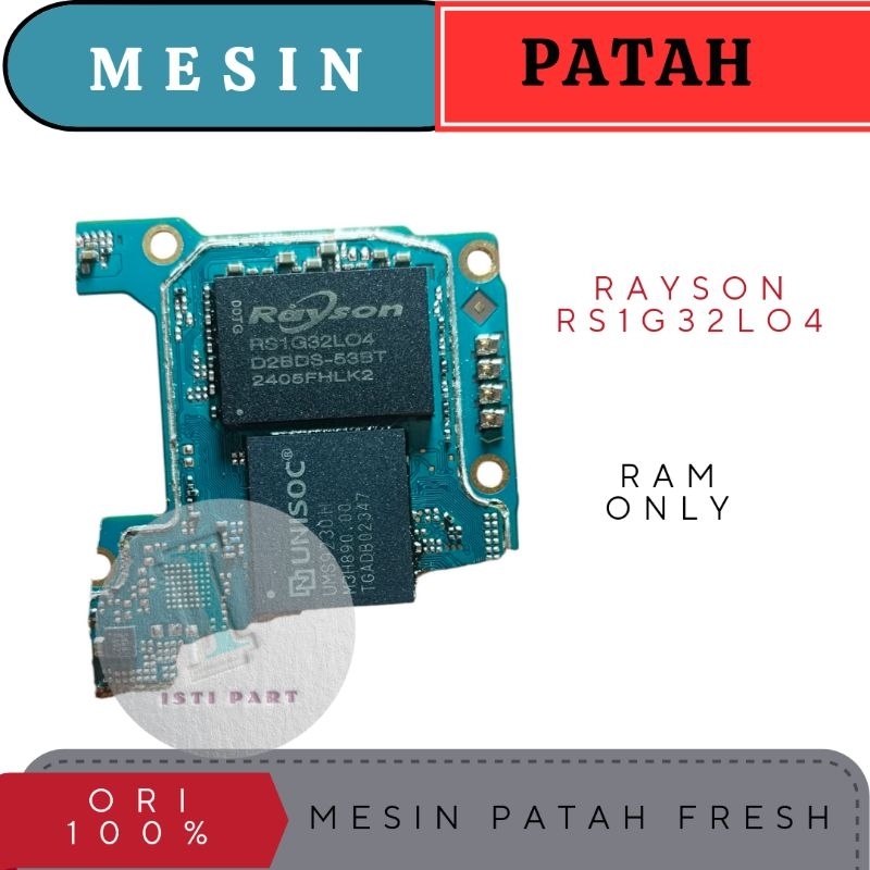 Jual ic ram RAYSON RS1G32LO4 PATAHAN FRESH.RAM ONLY | Shopee Indonesia