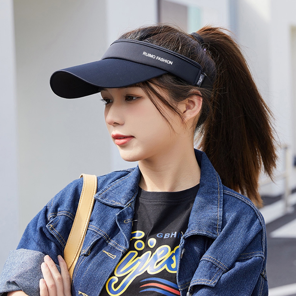 Jual Ruimo Topi Tennis Golf Premium Unisex Terbaru Topi Anti UV Visor ...