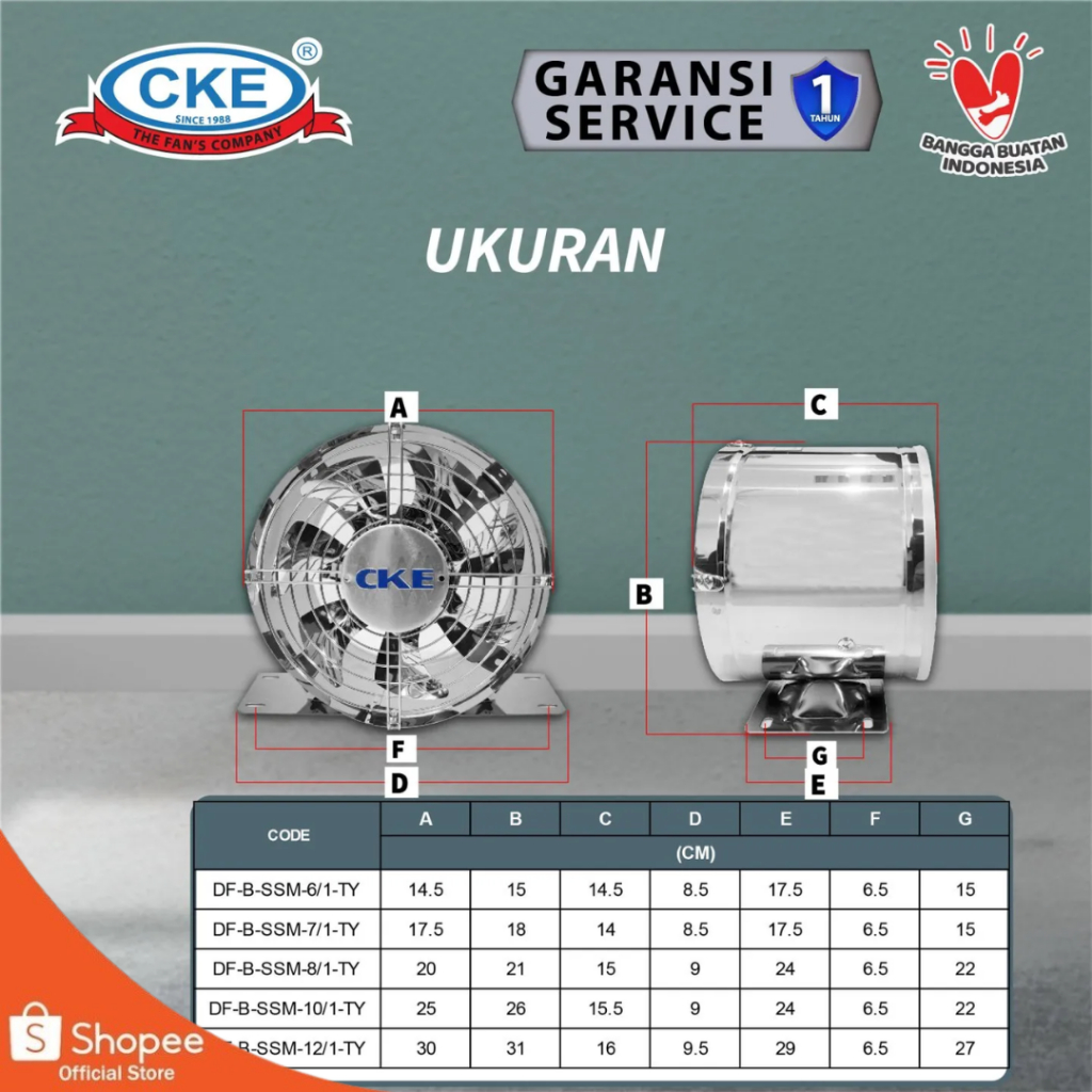 Jual CKE Drum Blower 6