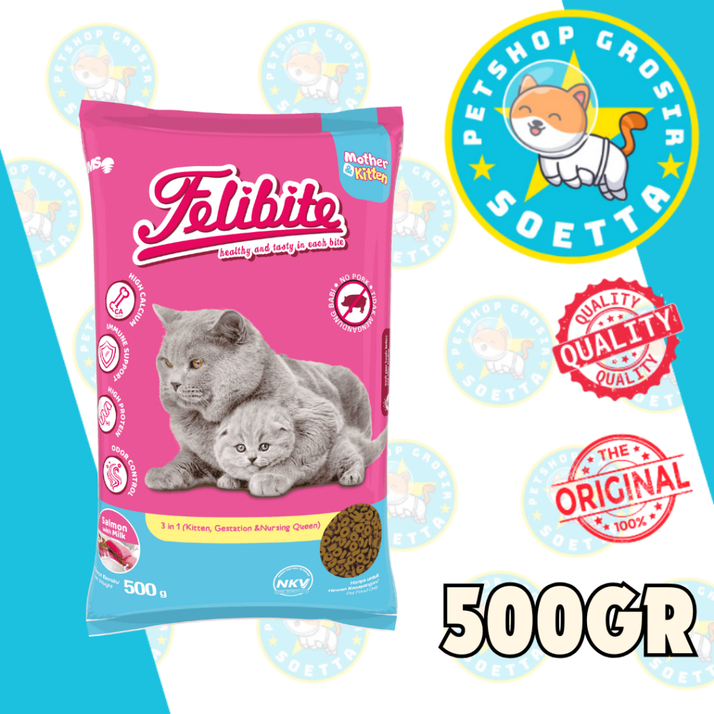 Jual Felibite Mother & Kitten 500gr freshpack - Makanan kucing | Shopee ...