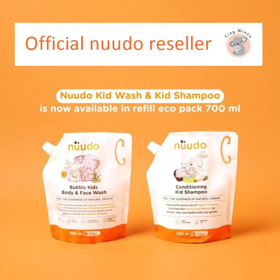 Jual NUUDO REFILL SIZE 700ML SHAMPOO SABUN BABY SABUN ANAK by pureco ...