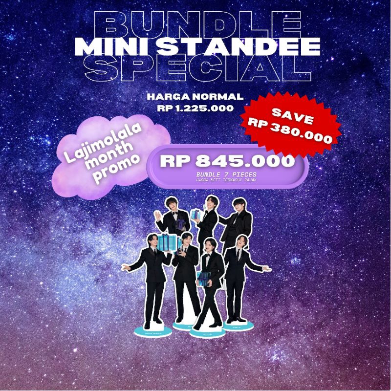 Jual BSTARVERSE MINI STANDEE BTS SATUAN | Shopee Indonesia