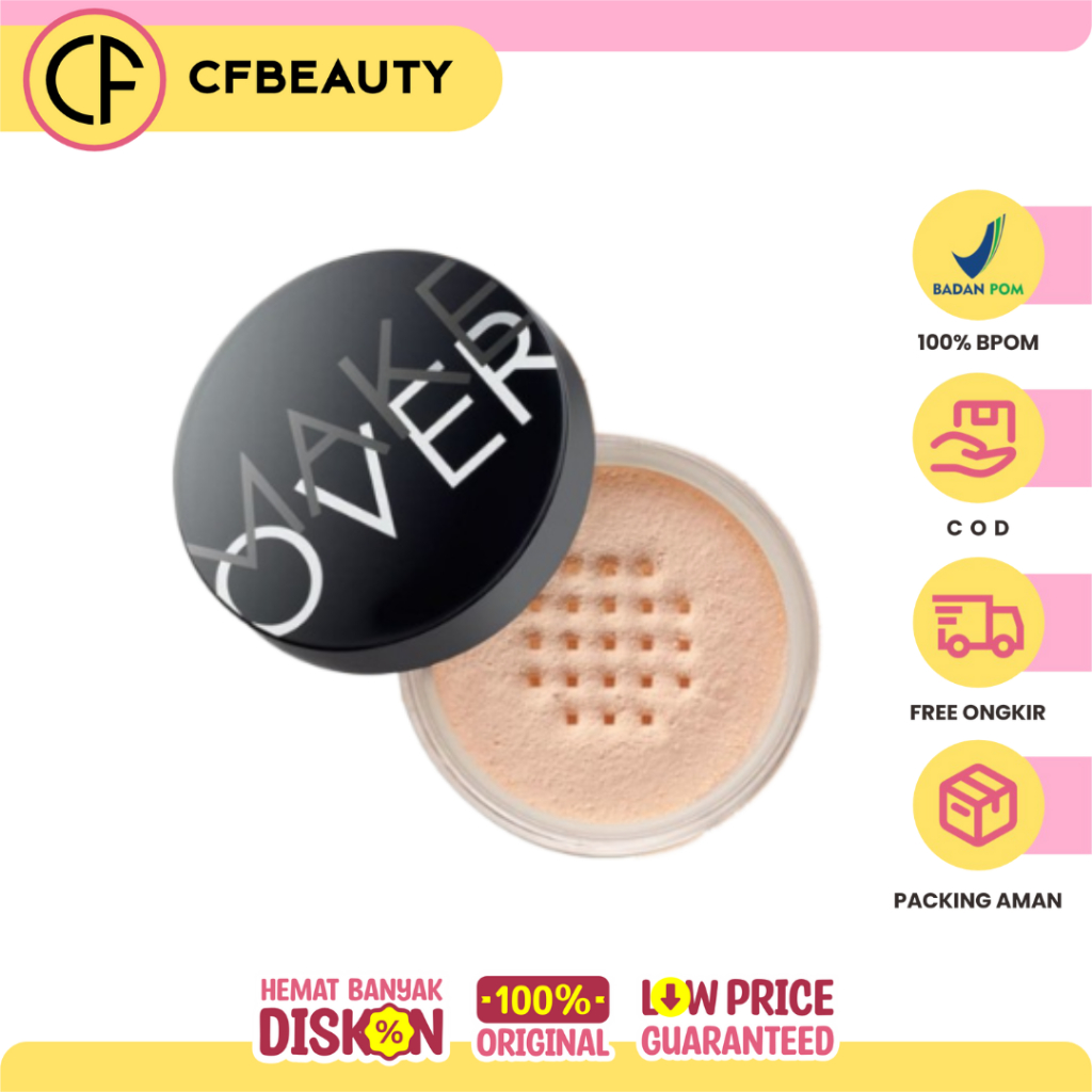 Jual MAKE OVER Silky Smooth Translucent Powder 35 g - Bedak Tabur ...