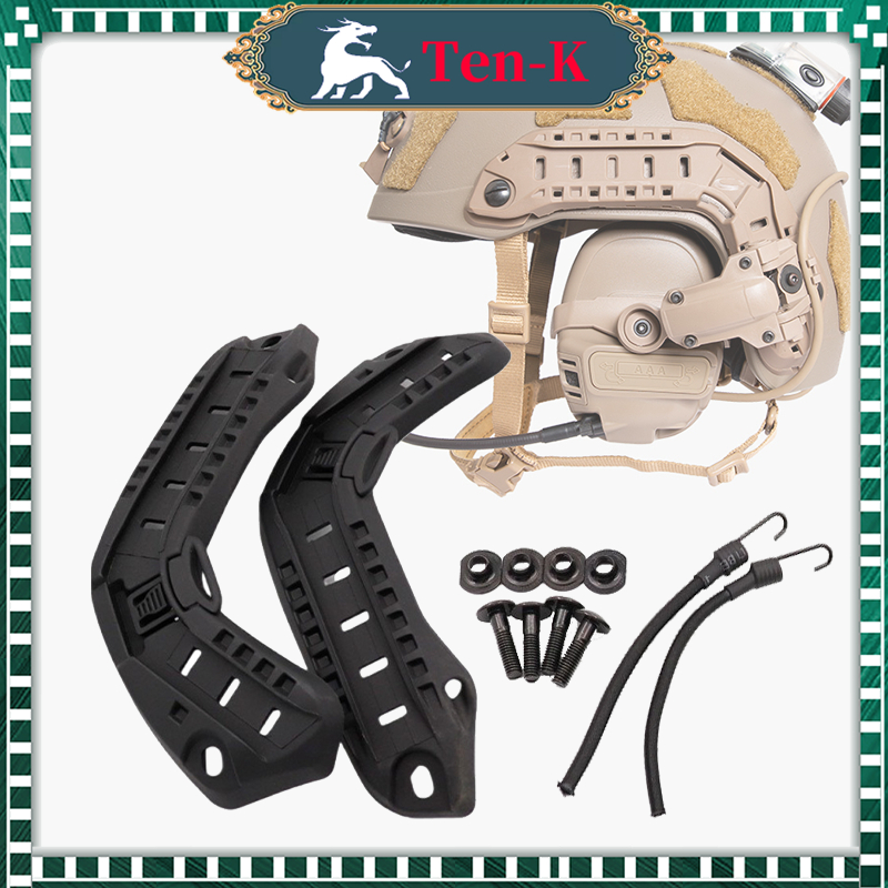 Jual 1set Arc Helmet Guide Rail Hitam Rel Samping Helm Gurun | Shopee ...