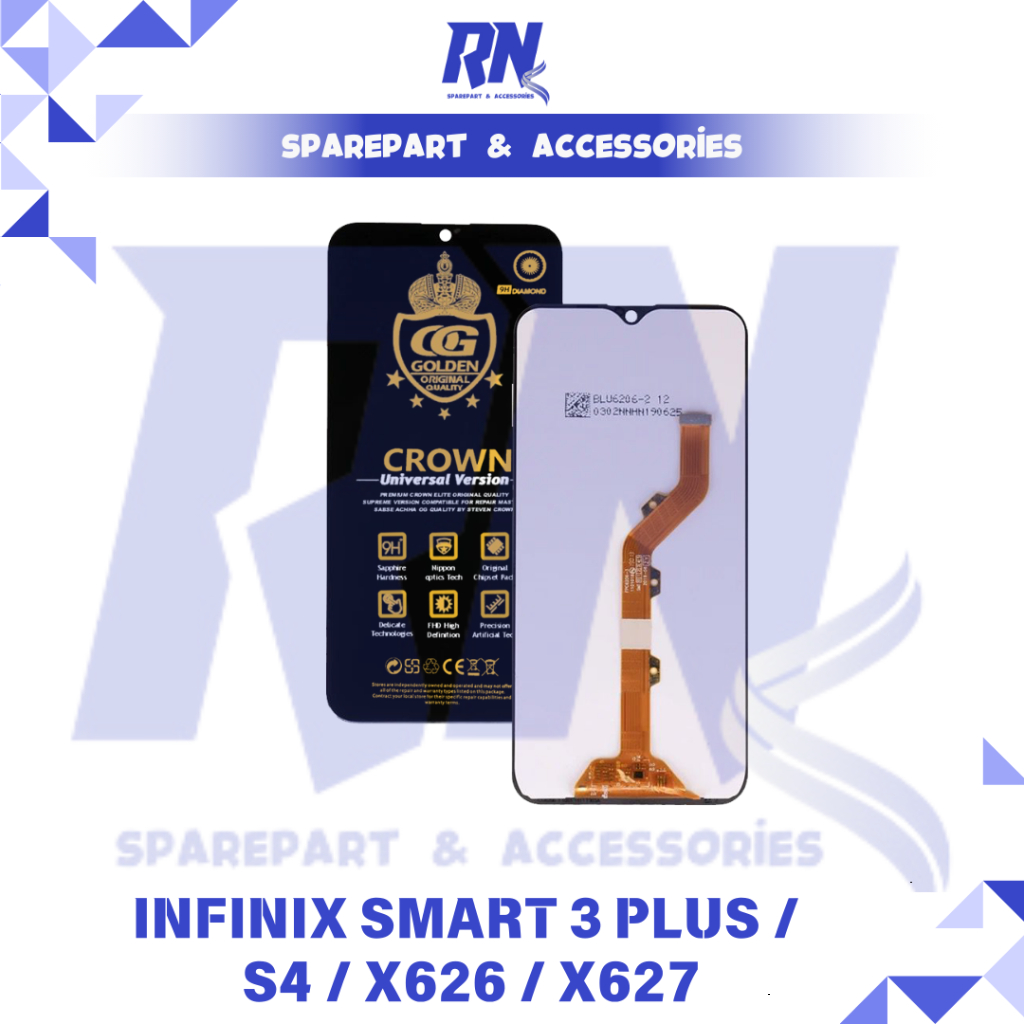 Jual LCD TOUCHSCREEN INFINIX SMART 3 PLUS / INFINIX S4 / X627 / X626 ...