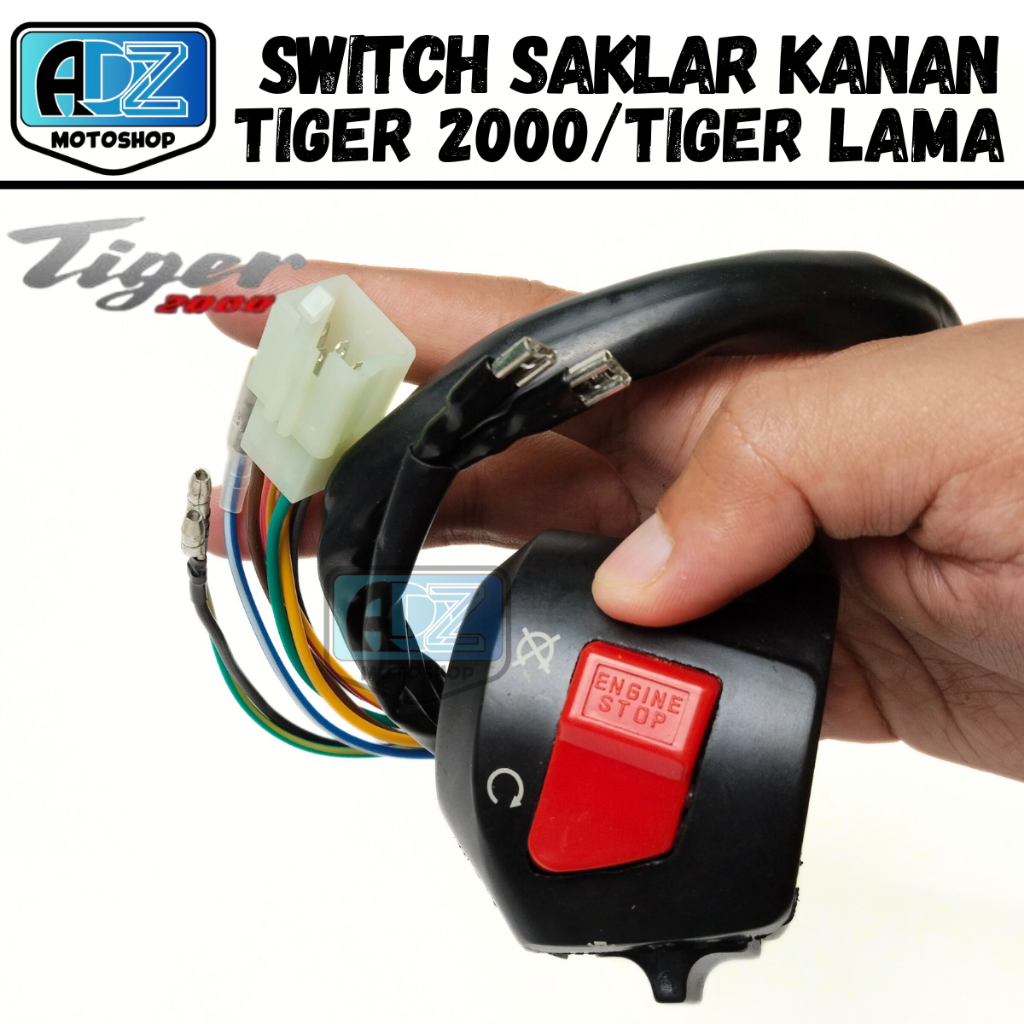 Jual SWITCH SAKLAR KANAN TIGER 2000 / HOLDER SAKLAR TIGER LAMA TIGER ...