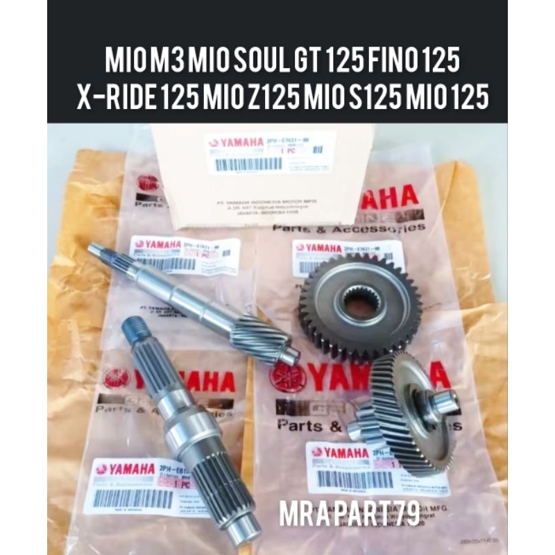 Jual GIGI RASIO SET 4PCH 2PH MIO M3 MIO SOUL GT 125 FINO 125 XRIDE 125 ...