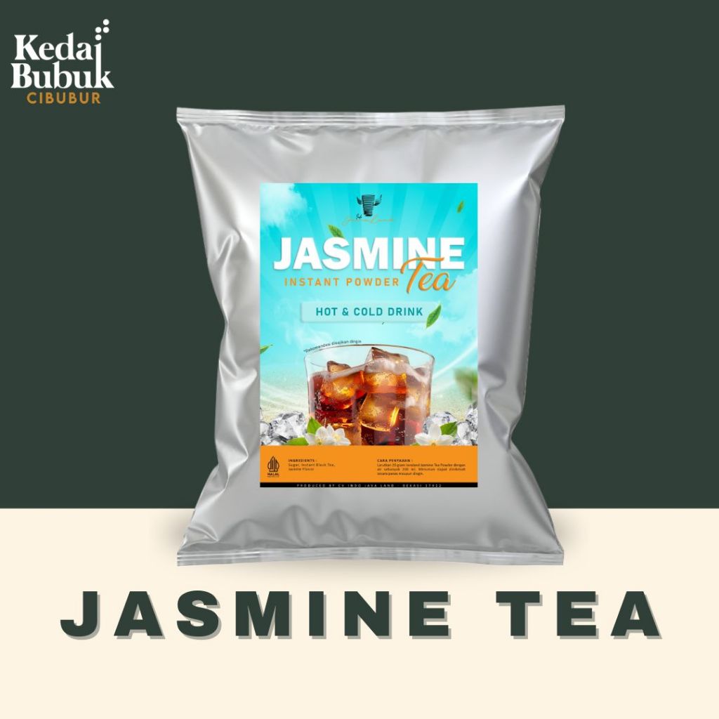 Jual Jasmine Tea Bubuk Instan Powder Drink Javaland 100% | Shopee Indonesia