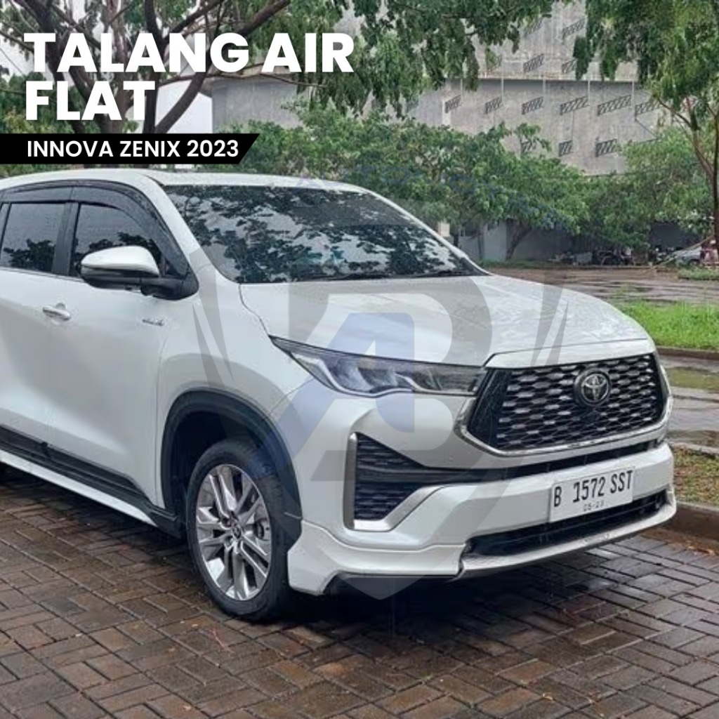 Jual Talang Air Pintu Mobil Toyota Innova Zenix 2024 Model Flat Rata 4 ...