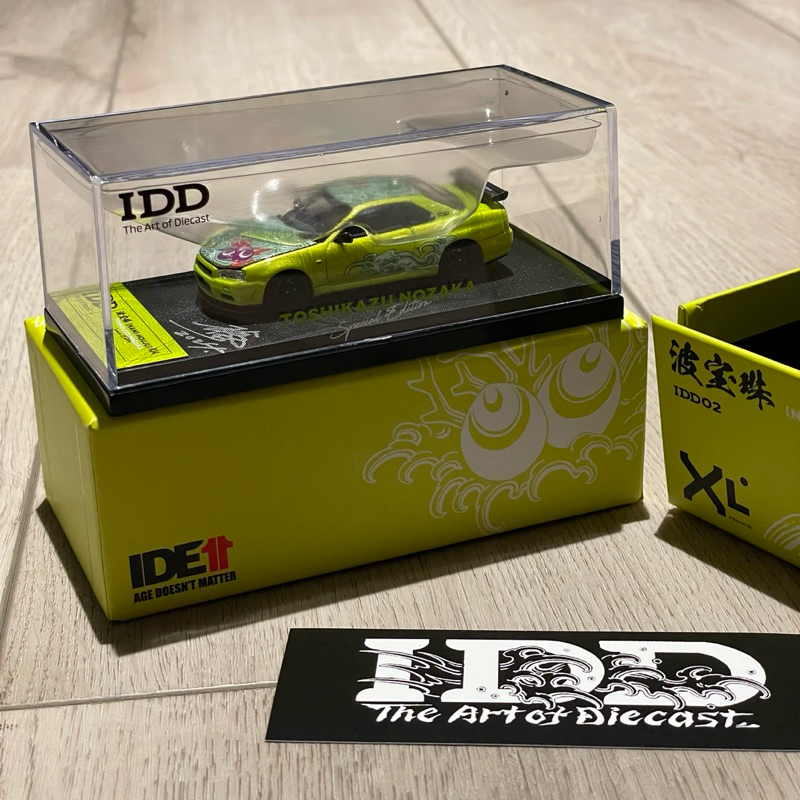 Jual IDD x IDE Nissan R34 Toshikazu Nozaka sudah di Sign