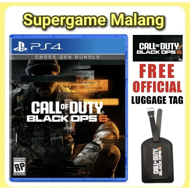 Jual Call Of Duty Black Ops 6 PS4 COD Black Ops 6 PS 4 OP Cd Game ...