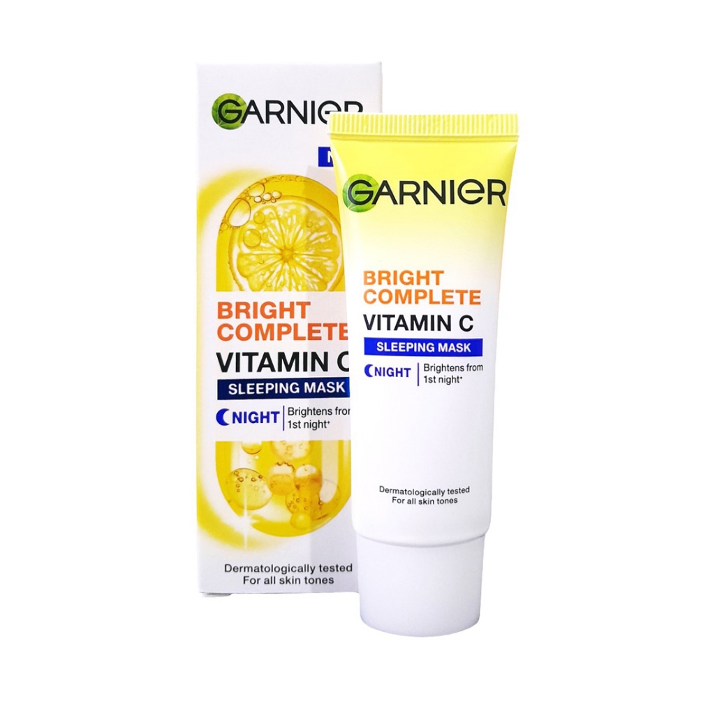 Jual Garnier Bright Complete Vitamin C Sleeping Mask Night | Shopee ...