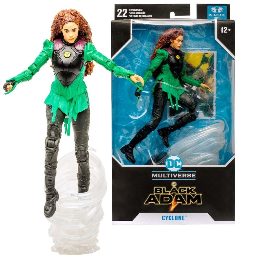 Jual Mcfarlane CYCLONE Black Adam DC Multiverse Action Figure Toys ...