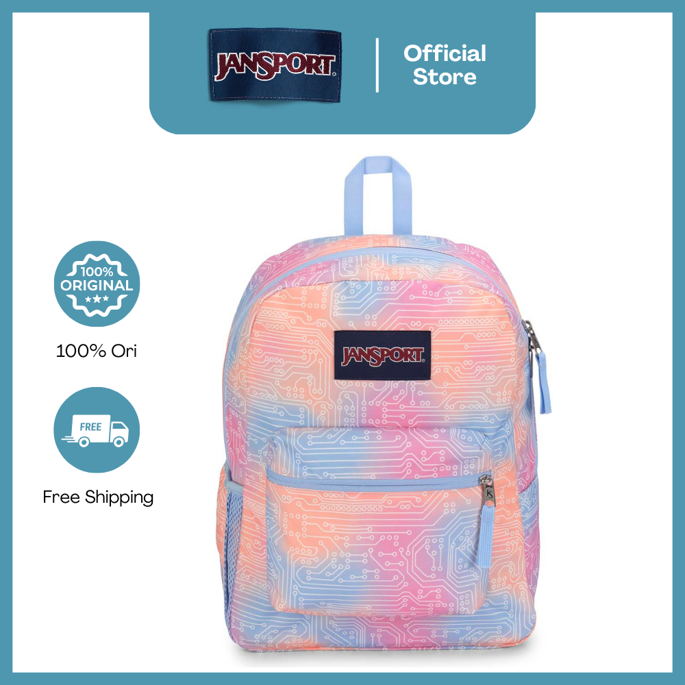 iridescent jansport backpack Tas Ransel Jansport Iridescent Backpack Jansport Cross Jansport Pastel  Ombre Mochila Jansport Cross Town