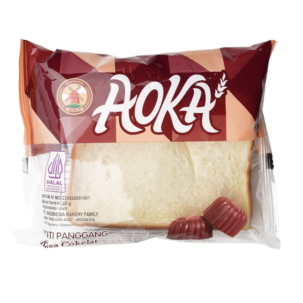 Jual ROTI AOKA ROTI PANGGANG RASA COKLAT | Shopee Indonesia