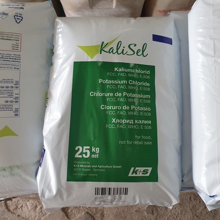 Jual Kalium Chloride Food Grade Ex Jerman 1 Kilogram Potassium Chloride ...