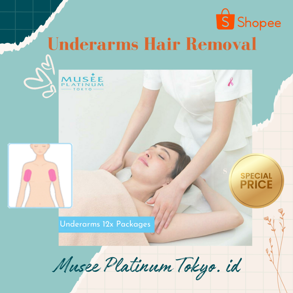 Jual Hair Removal Penghilang Bulu Permanen BUNDLING IPL Underarms