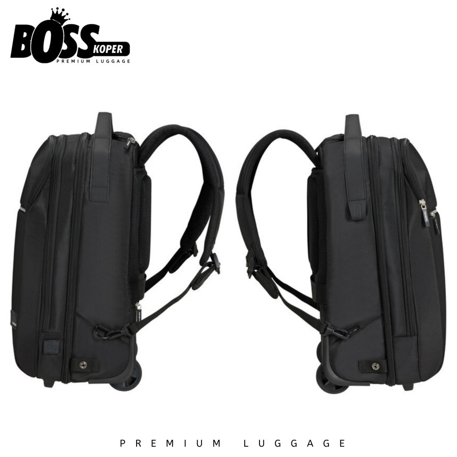 Jual SAMSONITE Backpack trolly ransel roda dinas mudik kasual tas koper ...