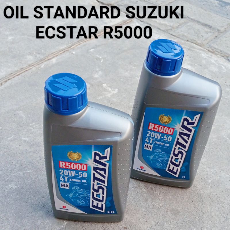 Jual OLI OIL MESIN 4T SGO ECSTAR R5000 SAE 20W50 800 ML 1000 ML ...