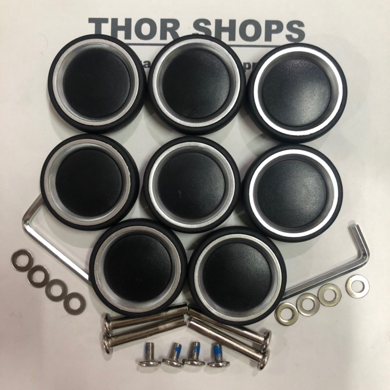 Jual roda koper double 49-50mm full set termurah | Shopee Indonesia