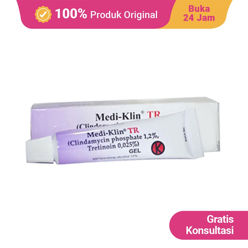 Jual Medi-Klin TR Gel 15 g | Shopee Indonesia