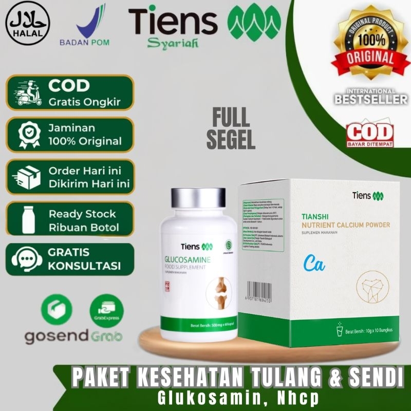 Jual Tianshi Tiens Glukosamin Suplemen Obat Sendi & Tulang |Nyeri Sendi ...