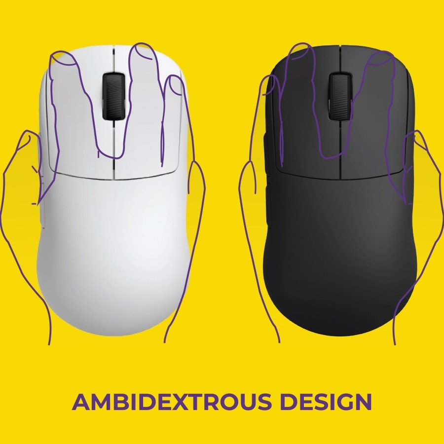 Jual Sades Ryunix Fujin MX2 Mouse Gaming Lightweight Wireless Bluetooth ...