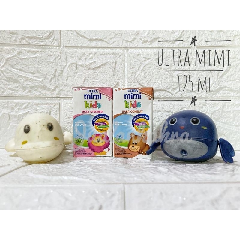 Jual Susu ultra mimi & ultra milk 125 ml (1 DUS) ISI 40 PICS | Shopee ...