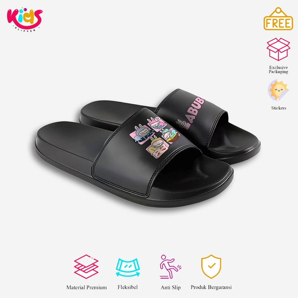 Jual Kidsslipper Sandal Slide Slop Phylon Labubu 5 | Shopee Indonesia