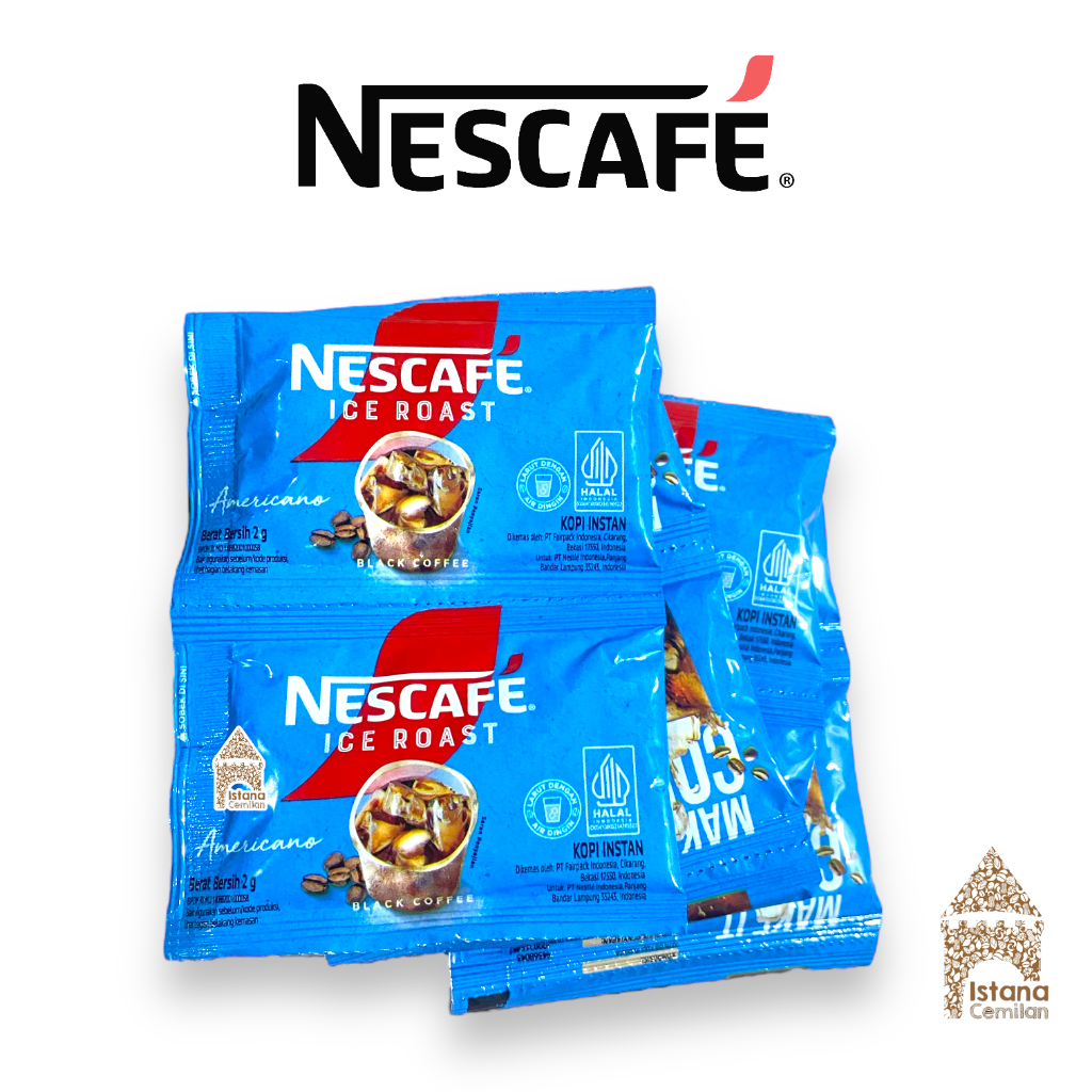 Jual Nescafe Ice Roast Americano Kopi Instan (isi 10 pcs) | Shopee ...