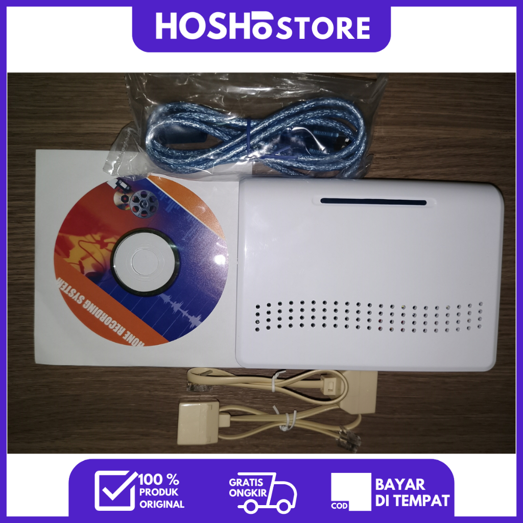 Jual Voice Logger - Alat Rekam Panggilan Telepon 4 Line Port, Sistem ...