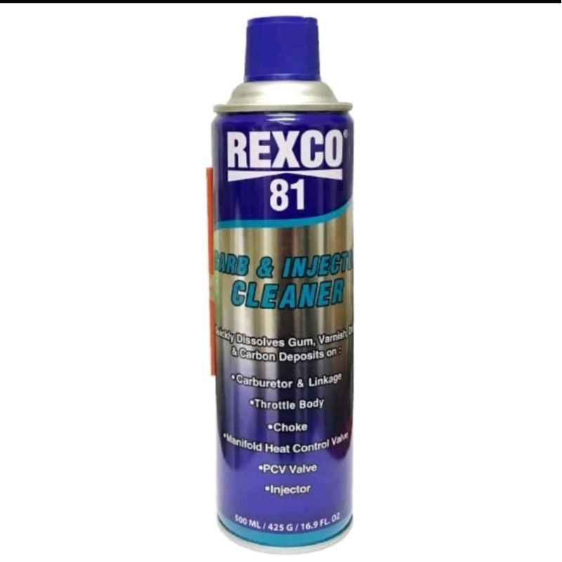 Jual REXCO 81 Carb & Injector Cleaner 500 ml | Shopee Indonesia