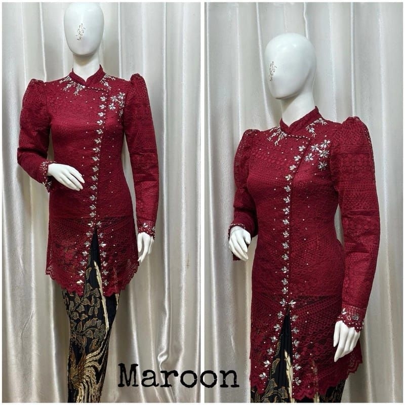 Jual KEBAYA BRUKAT VANIA BRUKAT PAYET MODEL TERBARU/KEBAYA MODERN