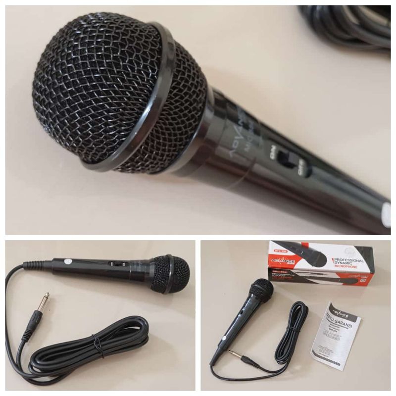 Jual Advance Dynamic Microphone | Shopee Indonesia