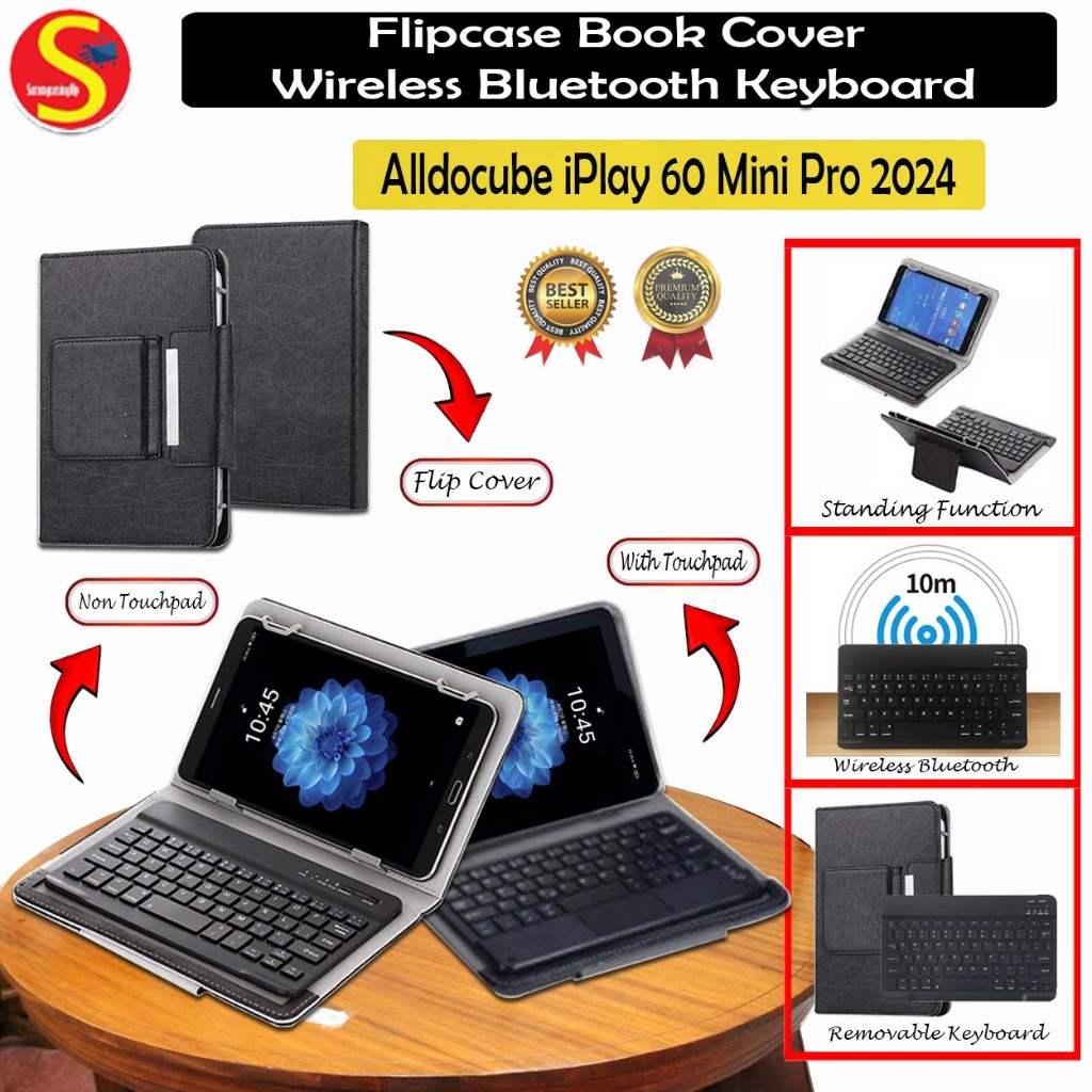 Jual ALLDOCUBE iPlay 60 Mini Pro 2024 Flip Leather Softcase Removable ...