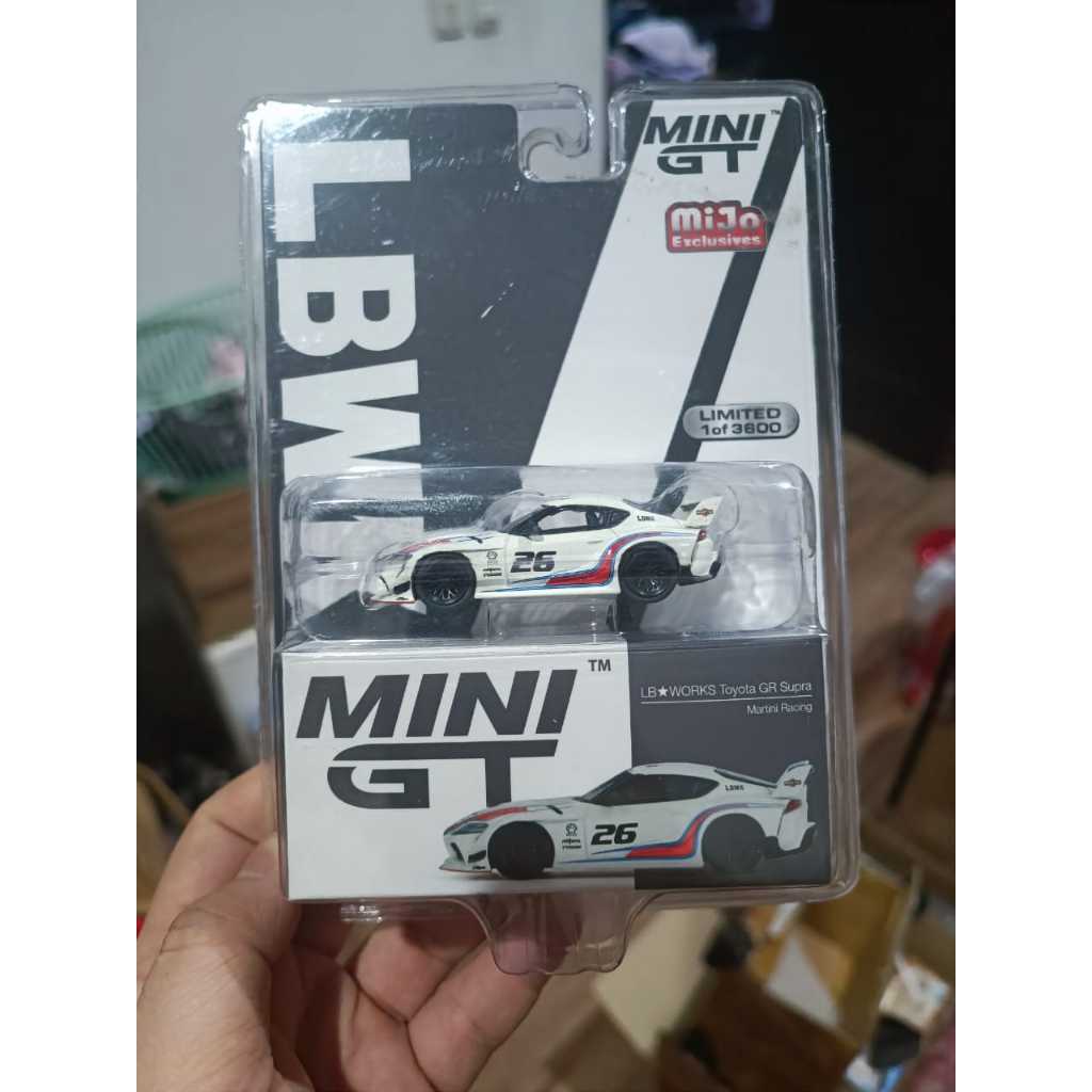 Jual Mini GT LBWK Works Toyota GR Supra Martini Racing Liberty Walk ...