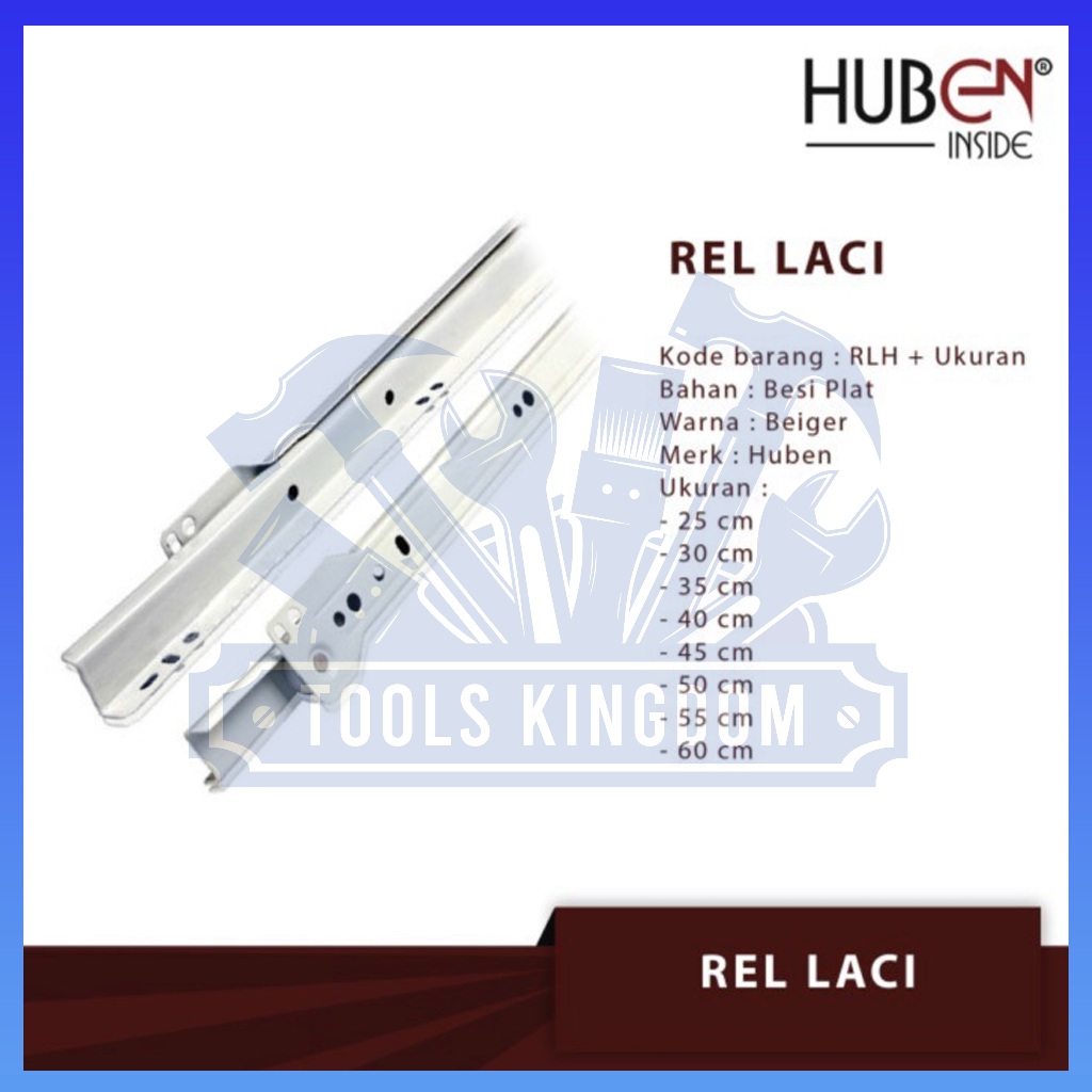 Jual Rel laci HUBEN 55cm - HUBEN rel laci single track | Shopee Indonesia