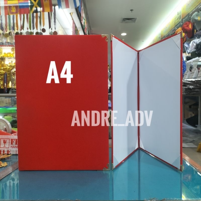 Jual map beludru map kantor map upacara ready stok | Shopee Indonesia