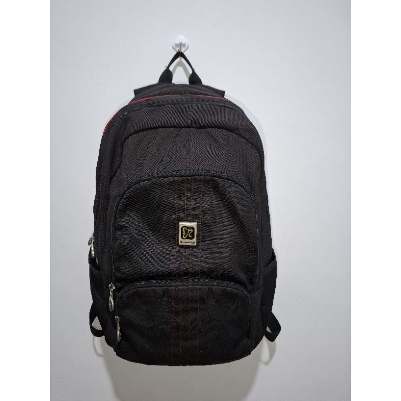 Jual Backpack hitam threerey | Shopee Indonesia