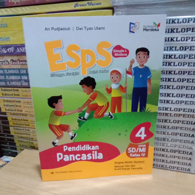 Jual Buku Original ESPS PENDIDIKAN PANCASILA SD Kelas 4 Kurikulum ...